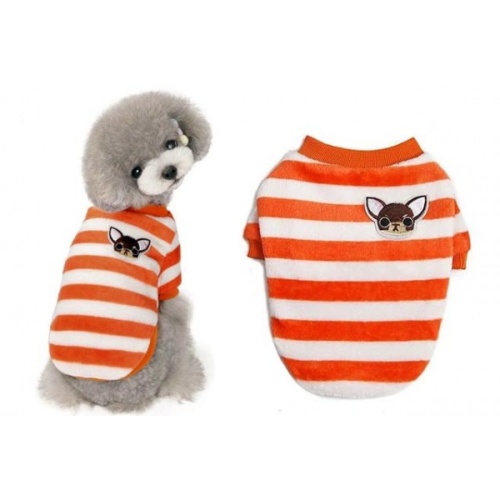 Φούτερ Σκύλου "Fleece Face Stripes" 🐶✨