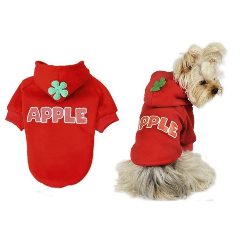 Φούτερ Σκύλου "Apple" Κόκκινο & Λαχταριστό! 🐶❤️